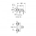 Смеситель для душа Grohe Eurosmart New 33555003 - Фото 1